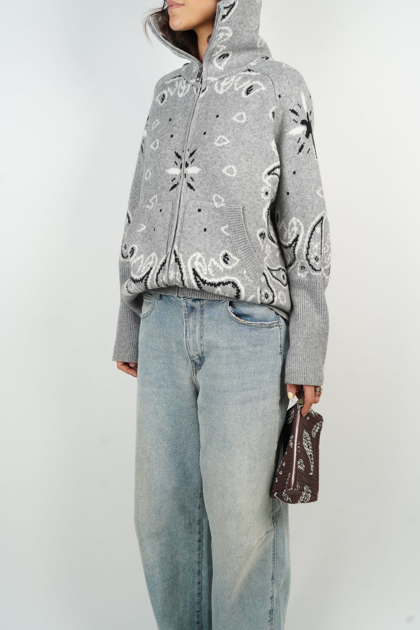 Carla Cardigan Grey