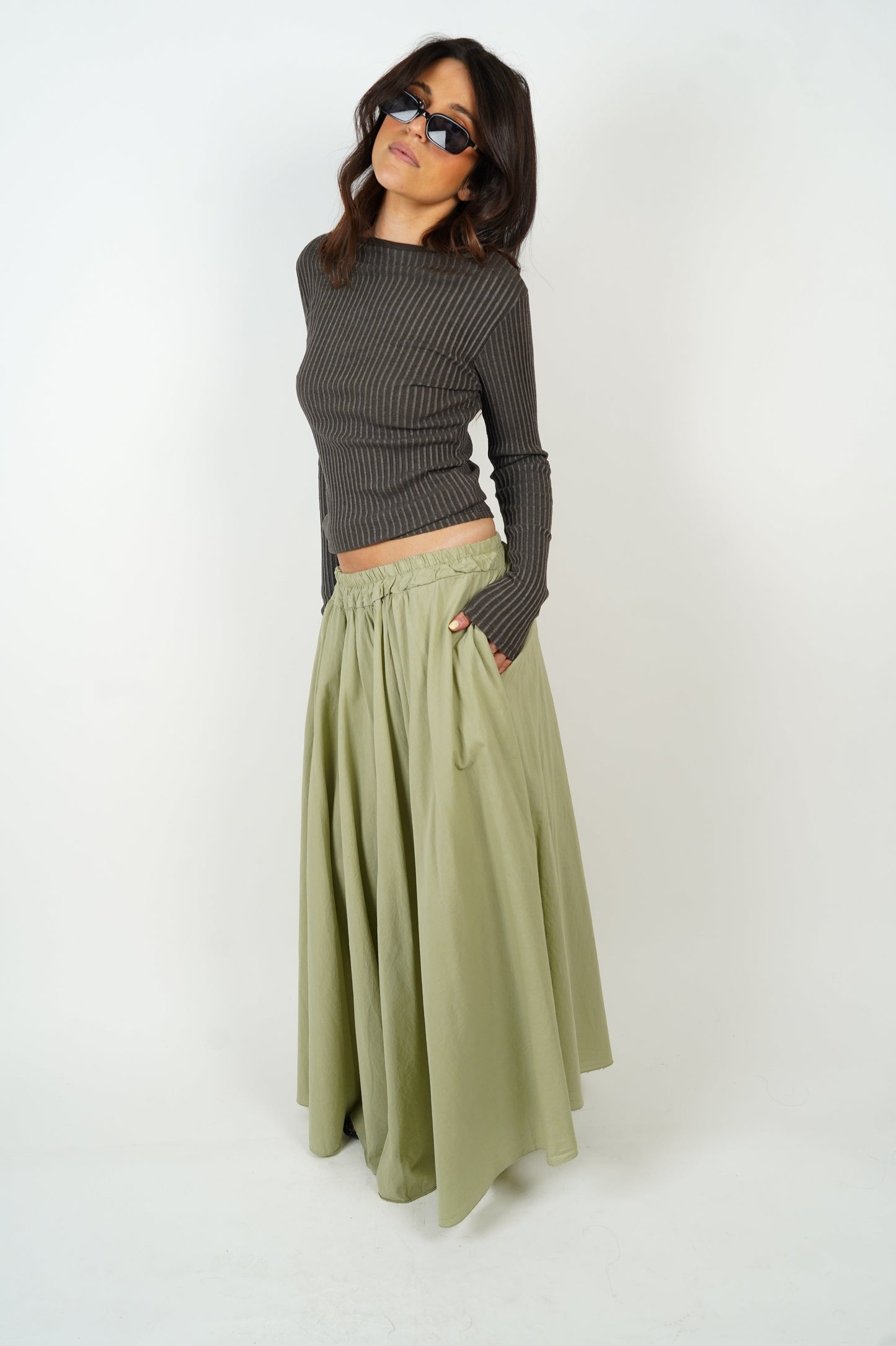 Martine Skirt Khaki