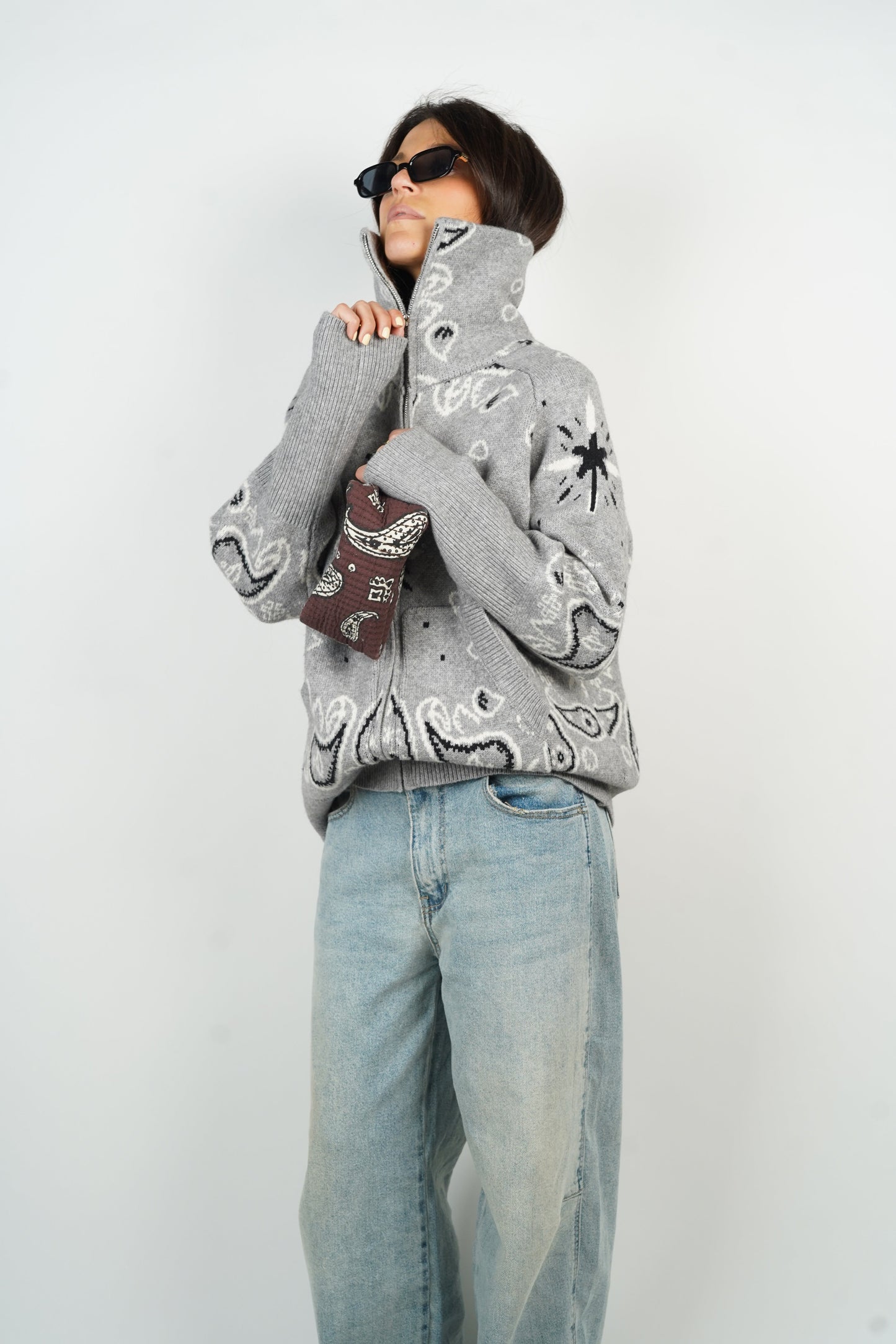Carla Cardigan Grey