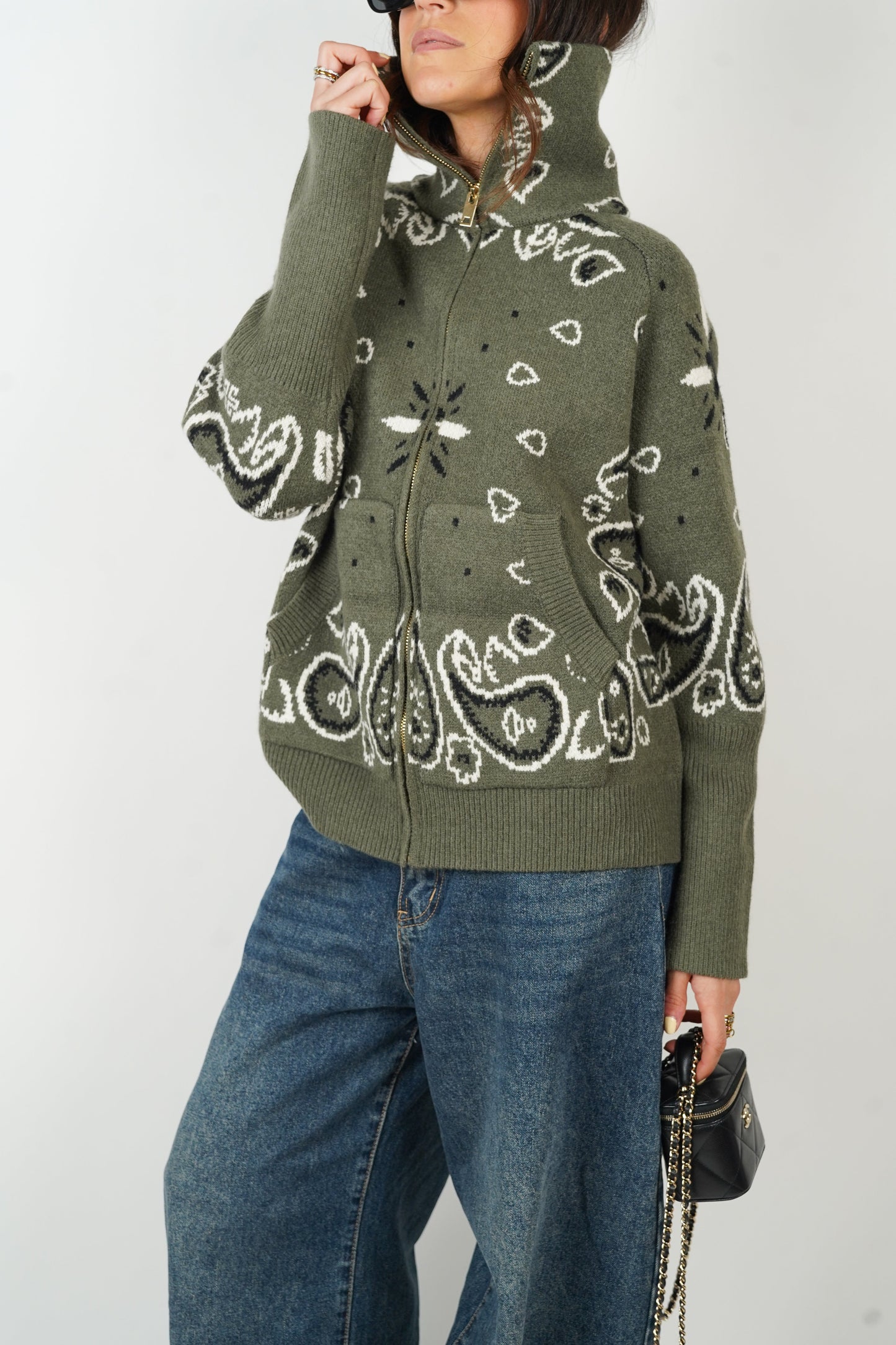 Carla Cardigan Khaki
