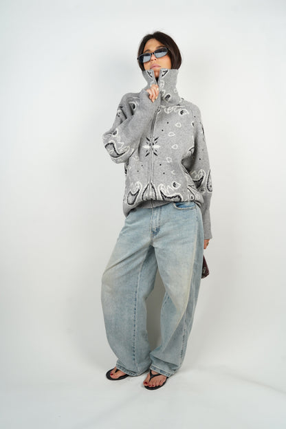 Carla Cardigan Grey