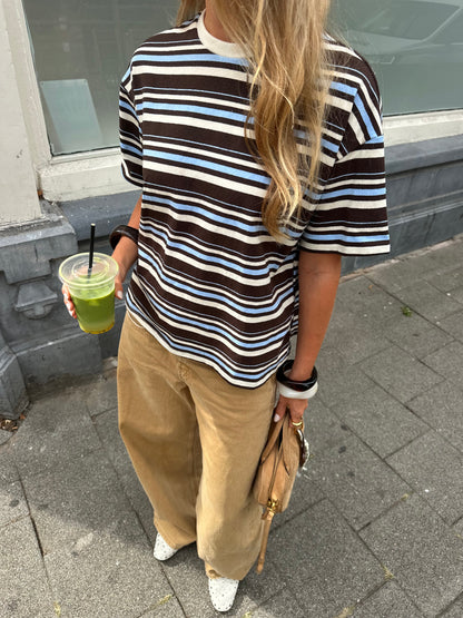 Sandrine T-Shirt Blue