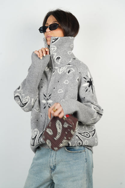 Carla Cardigan Grey