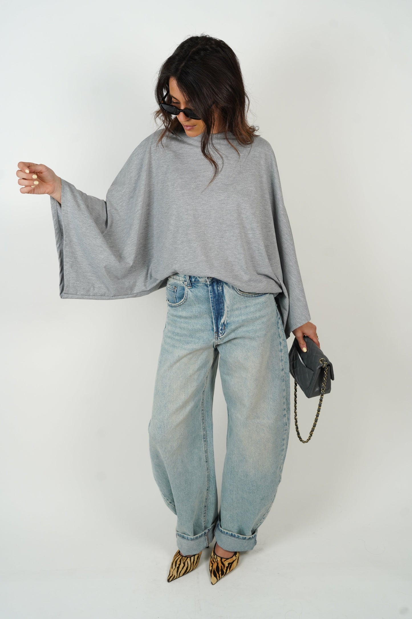 Ora T-Shirt Grey