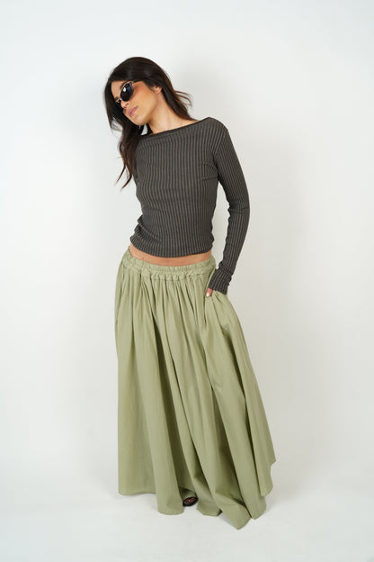 Martine Skirt Khaki