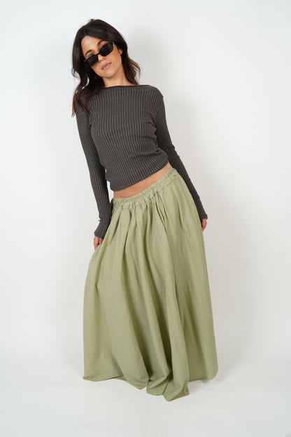Martine Skirt Khaki