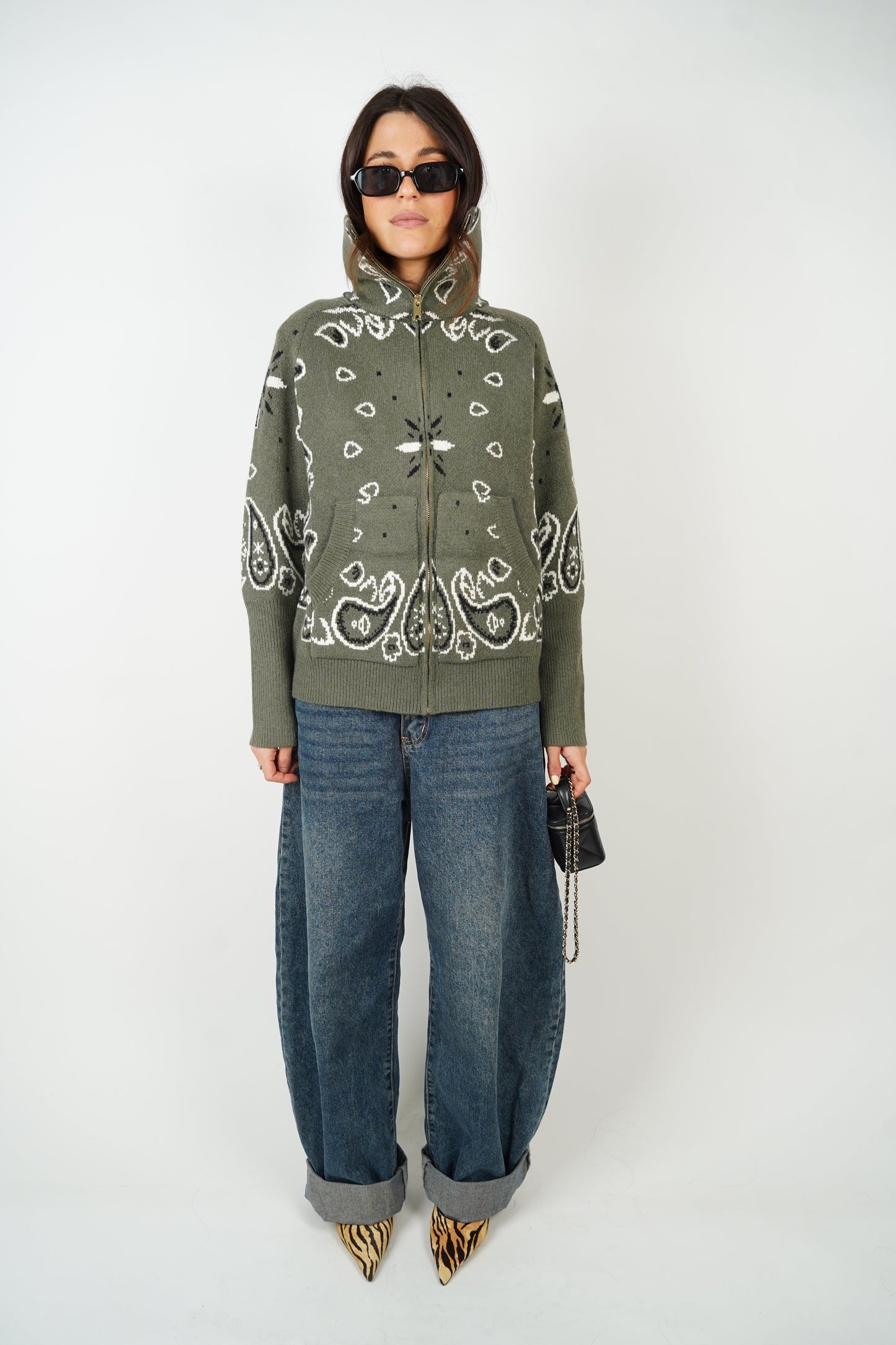 Carla Cardigan Khaki