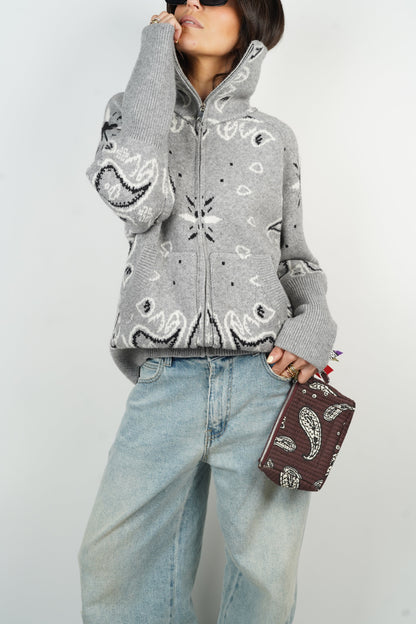 Carla Cardigan Grey