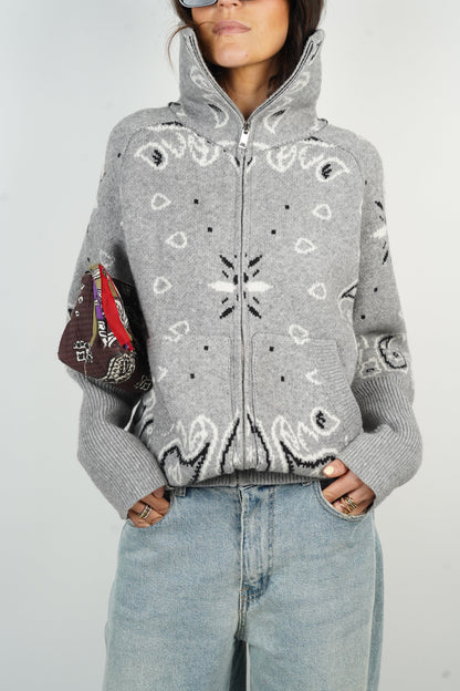 Carla Cardigan Grey