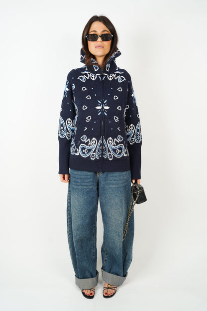 Carla Cardigan Blue