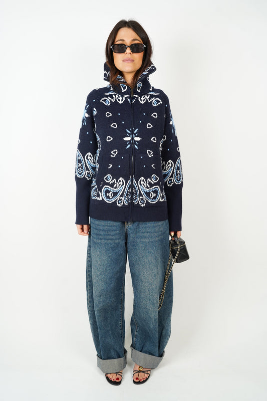 Carla Cardigan Blue