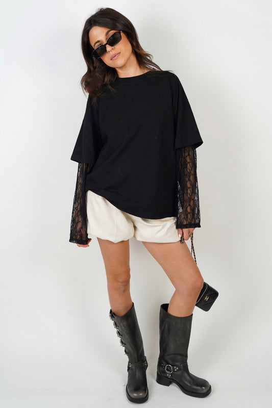 Léna T-Shirt Black
