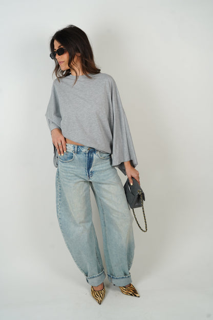 Ora T-Shirt Grey