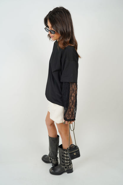 Léna T-Shirt Black