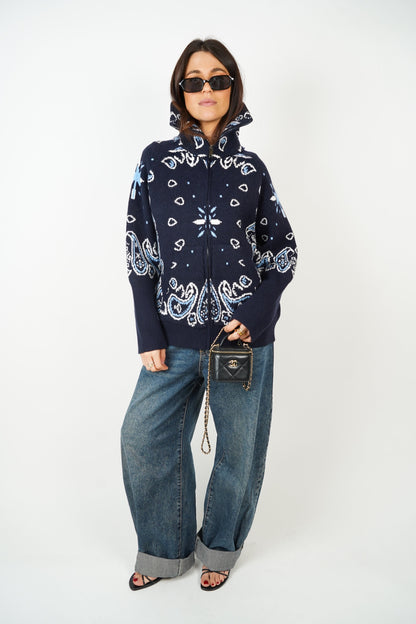 Carla Cardigan Blue