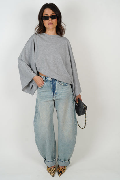 Ora T-Shirt Grey