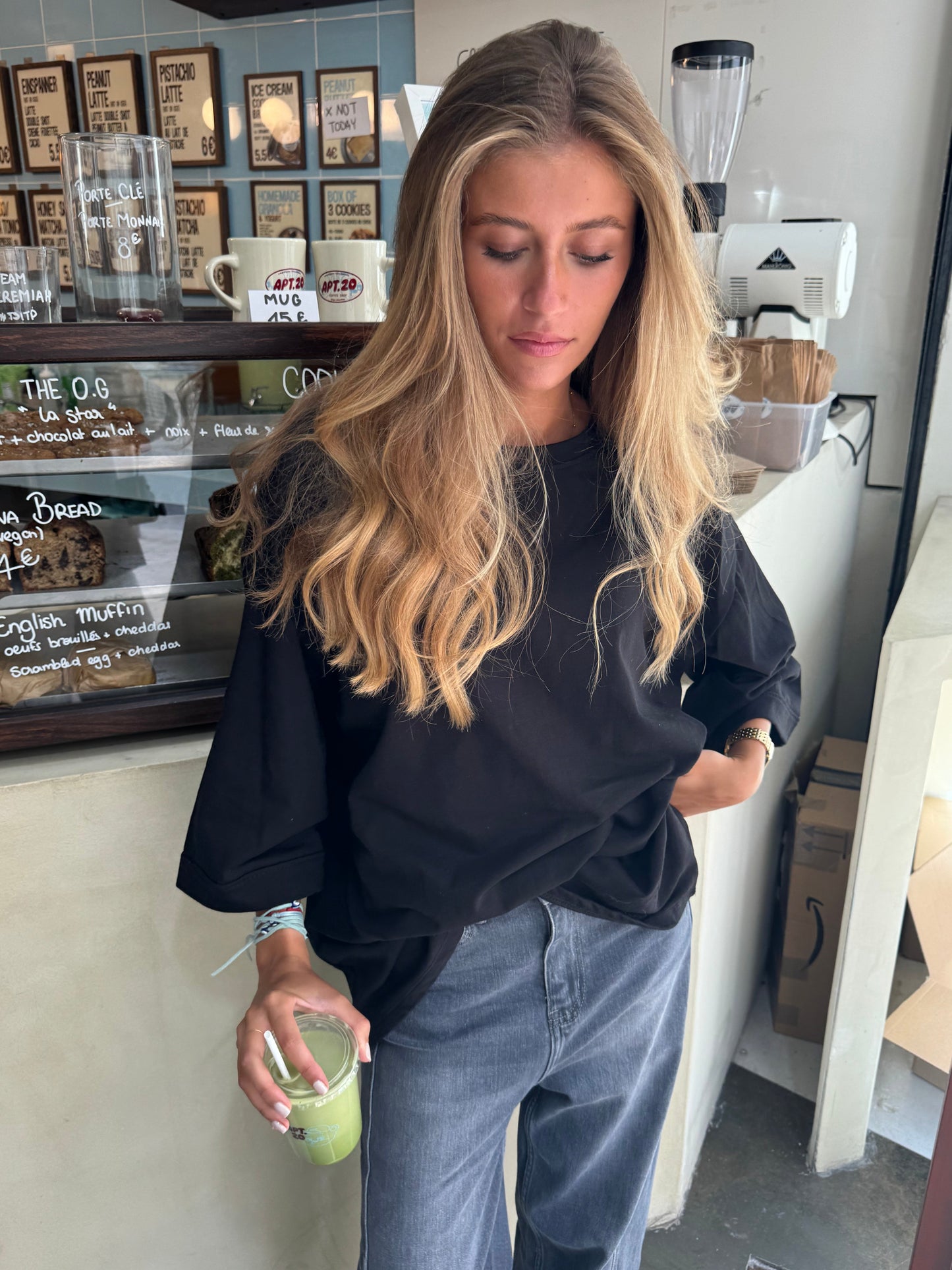 Cécile T-Shirt Black