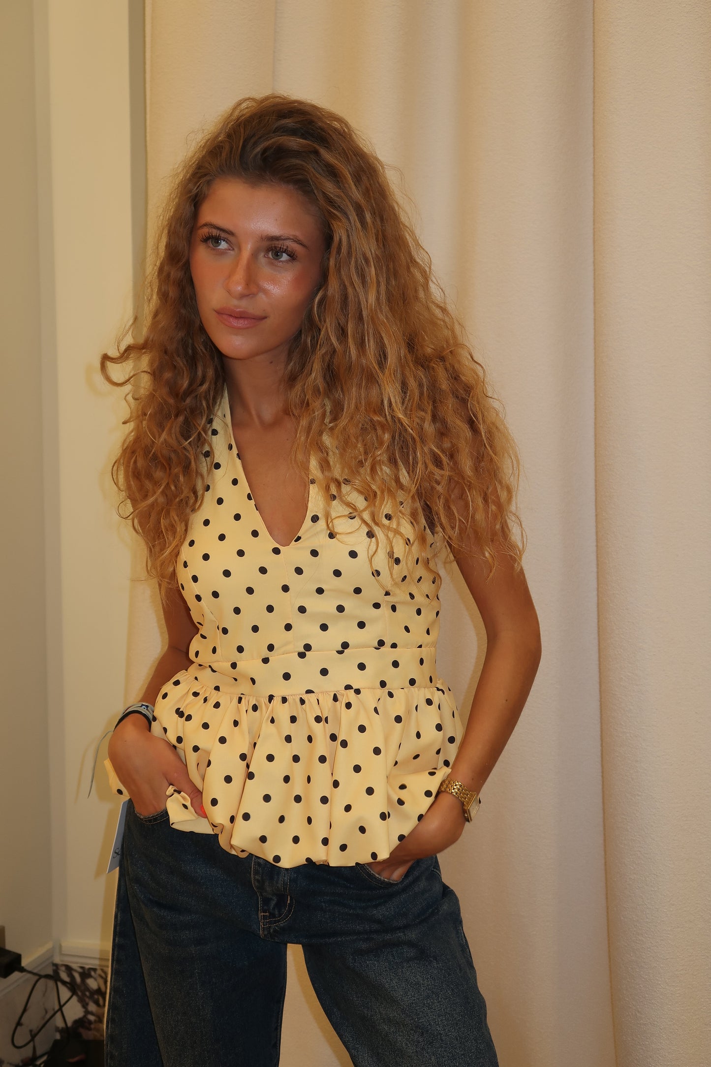 Célia Top Yellow