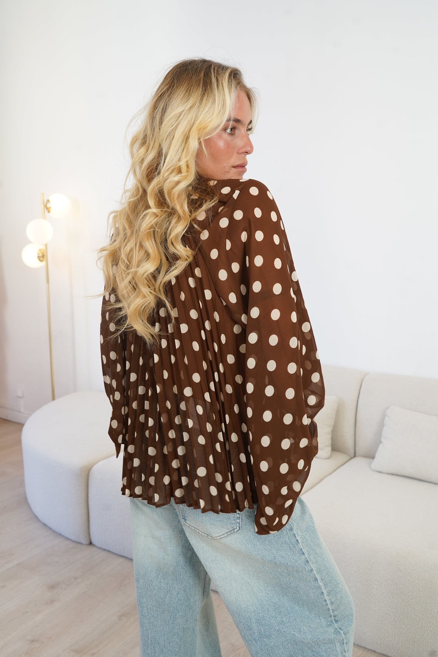 Eléanore Blouse Brown