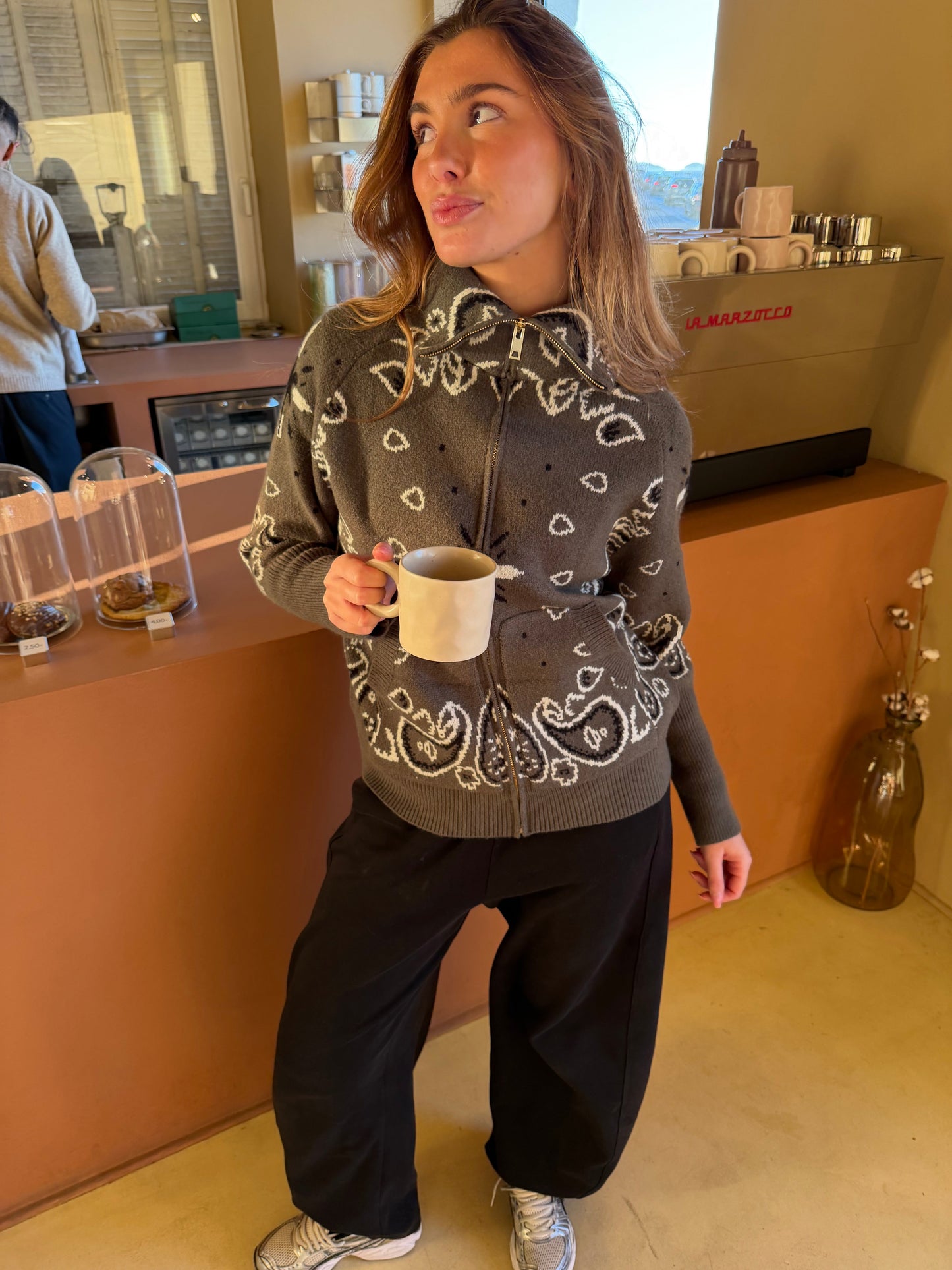 Carla Cardigan Khaki