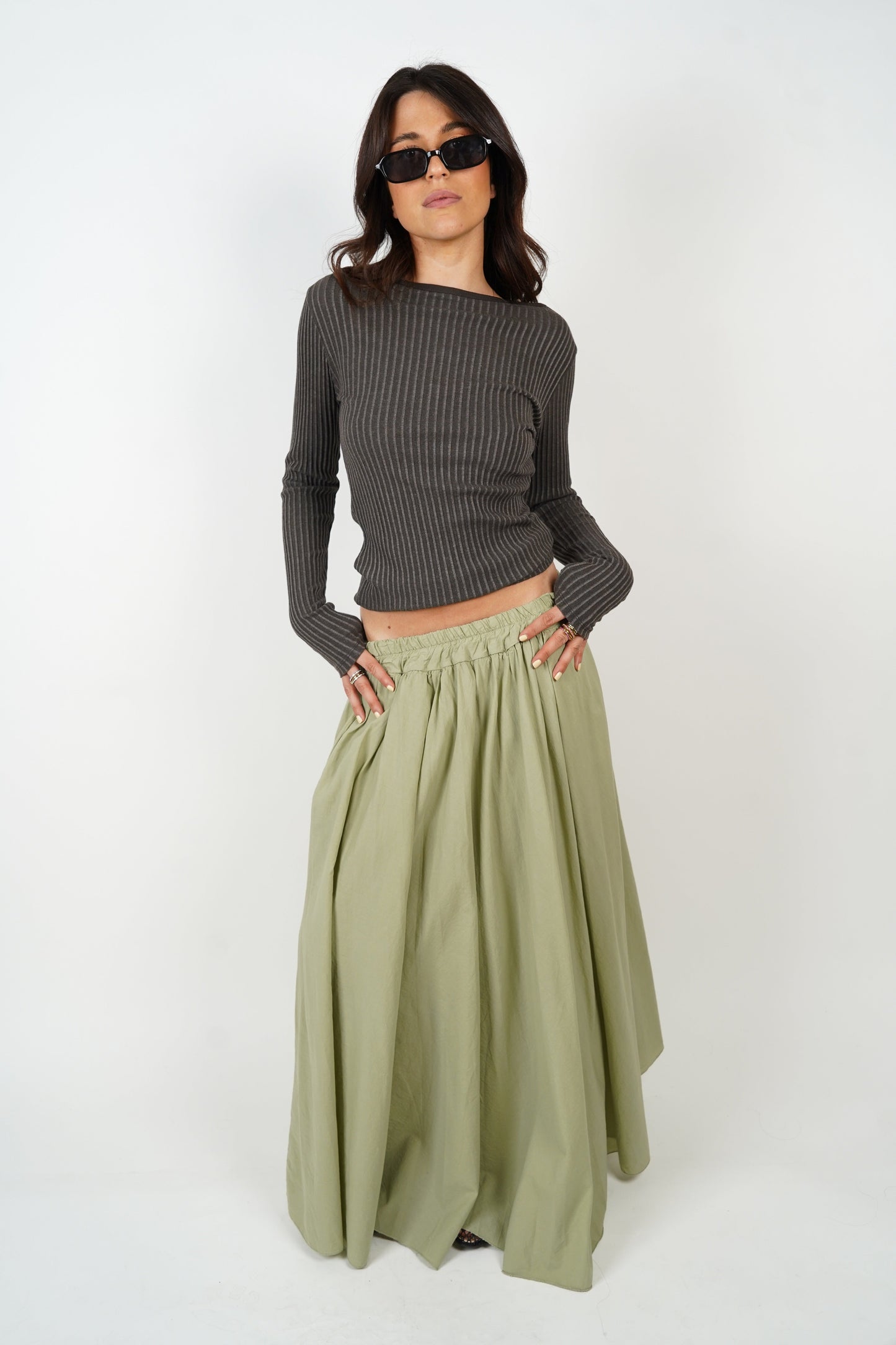 Martine Skirt Khaki
