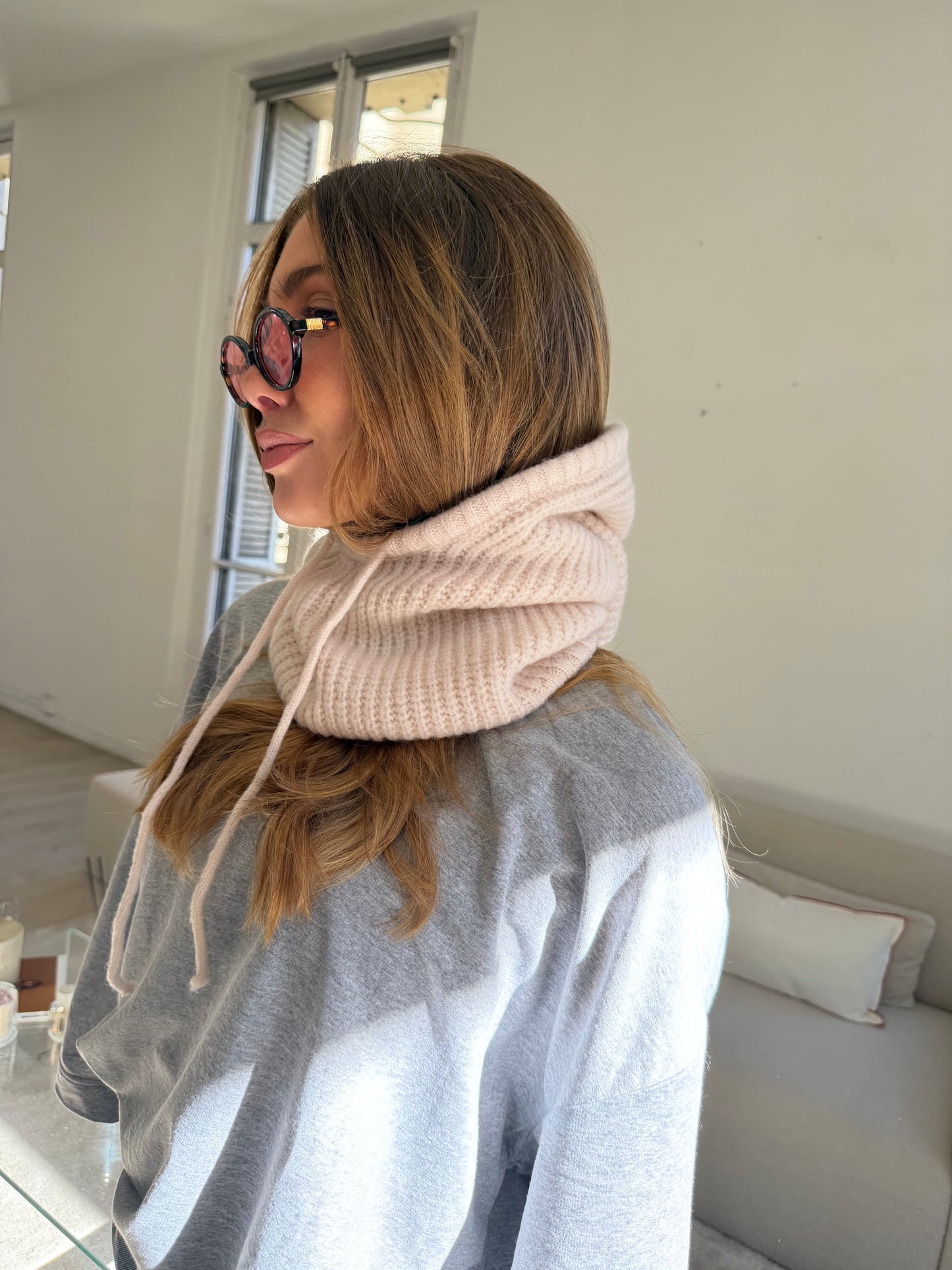 Diana Balaclava Beige