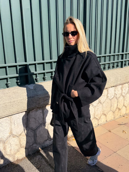 Roxane Coat Black