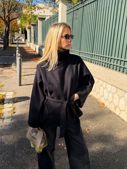 Roxane Coat Black