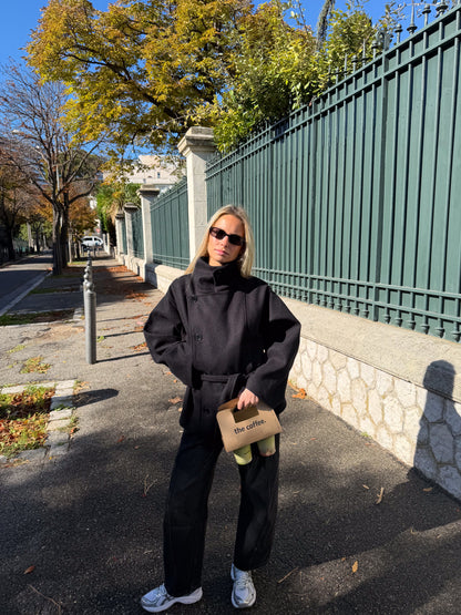 Roxane Coat Black