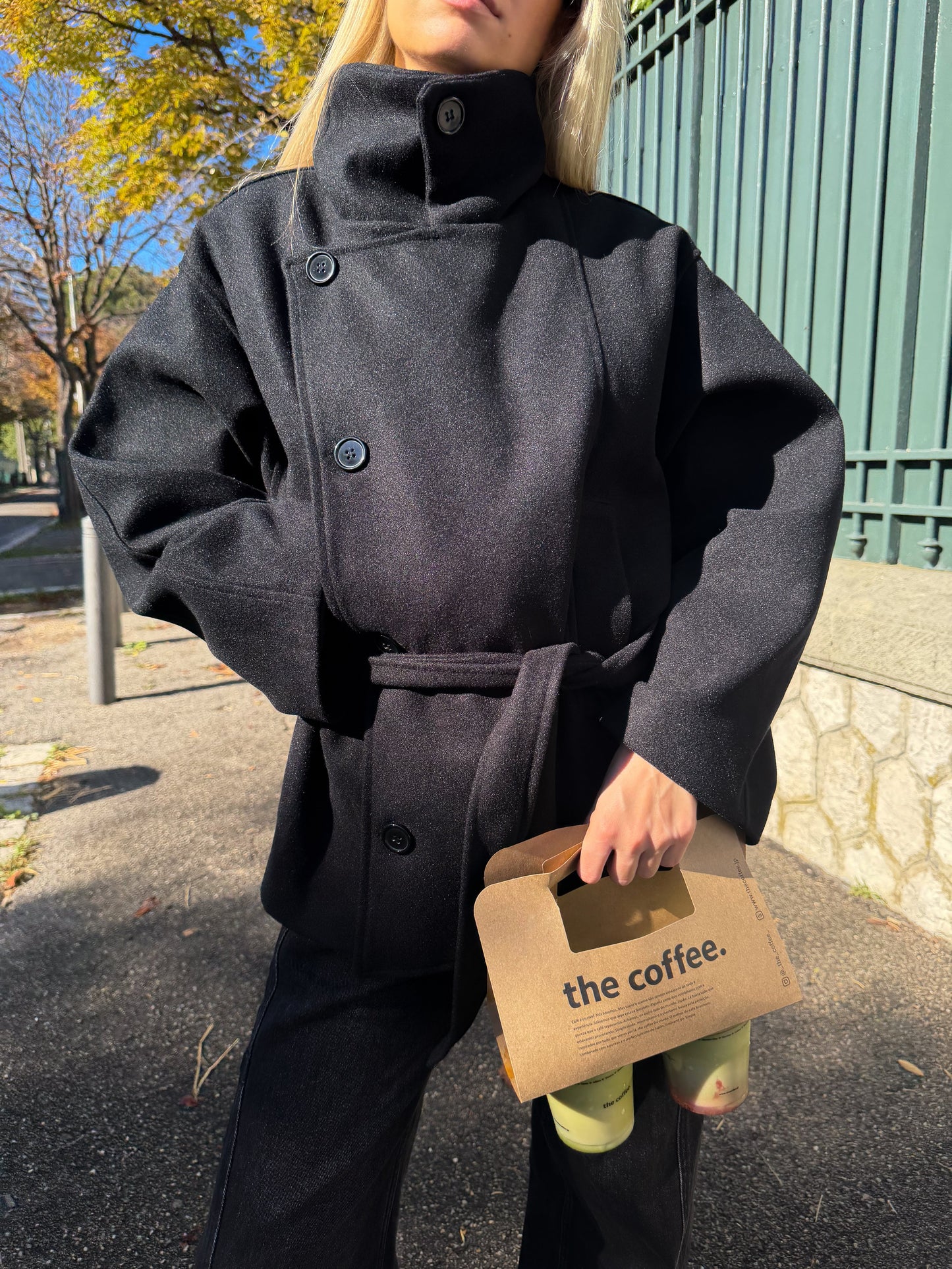 Roxane Coat Black